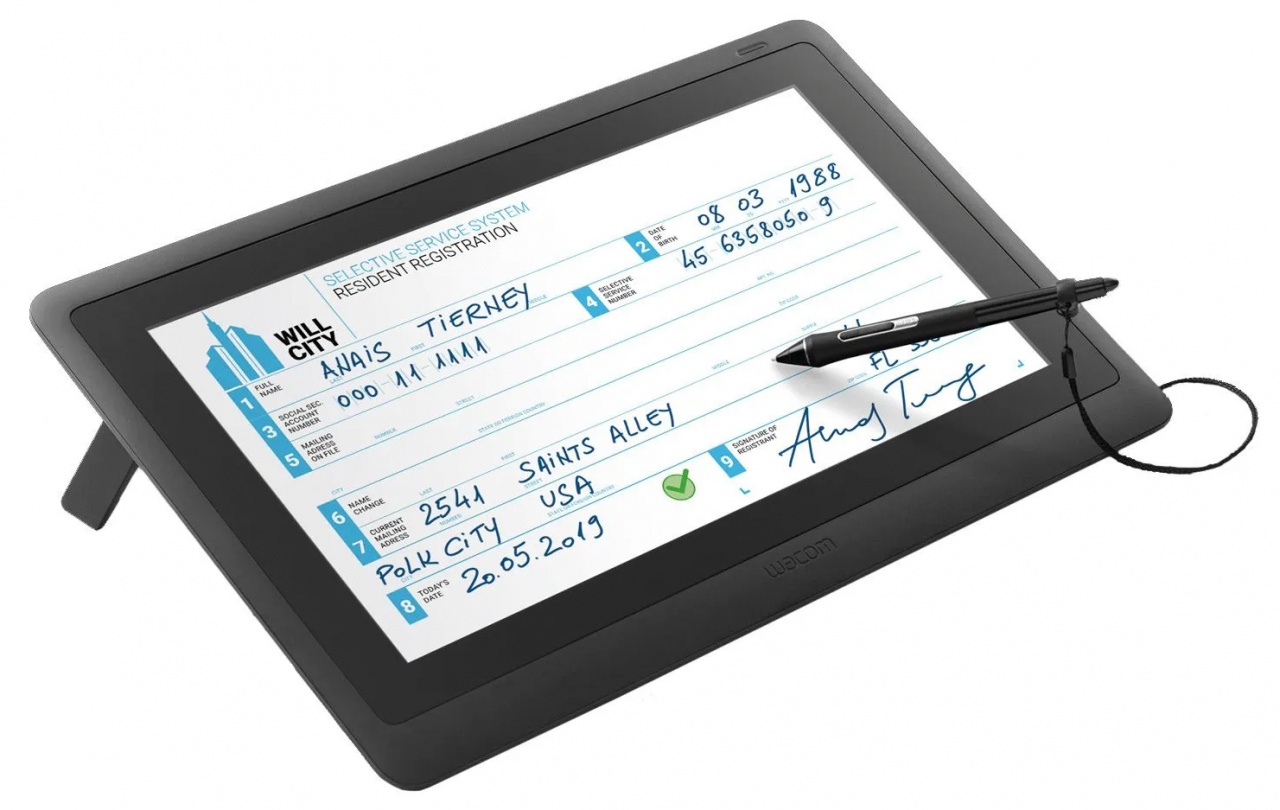 Wacom Signature Pen Display 15.6 Inch