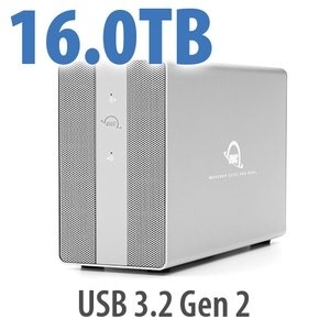 OWC Elite Pro USB-C Dual-Drive RAID Enclosure 16TB