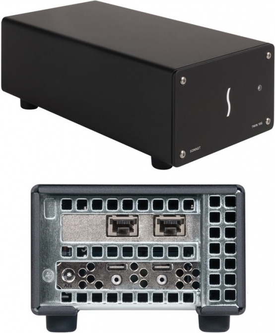 Sonnet Twin 10G TB3 to 2-Port Copper 10Gb Base-T Ethernet