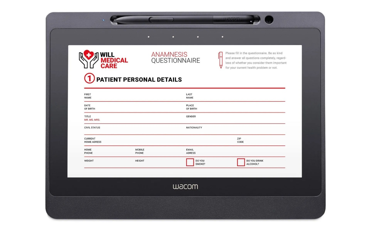 Wacom Signature Set DTU-1141B + Sign Pro PDF Standard T3