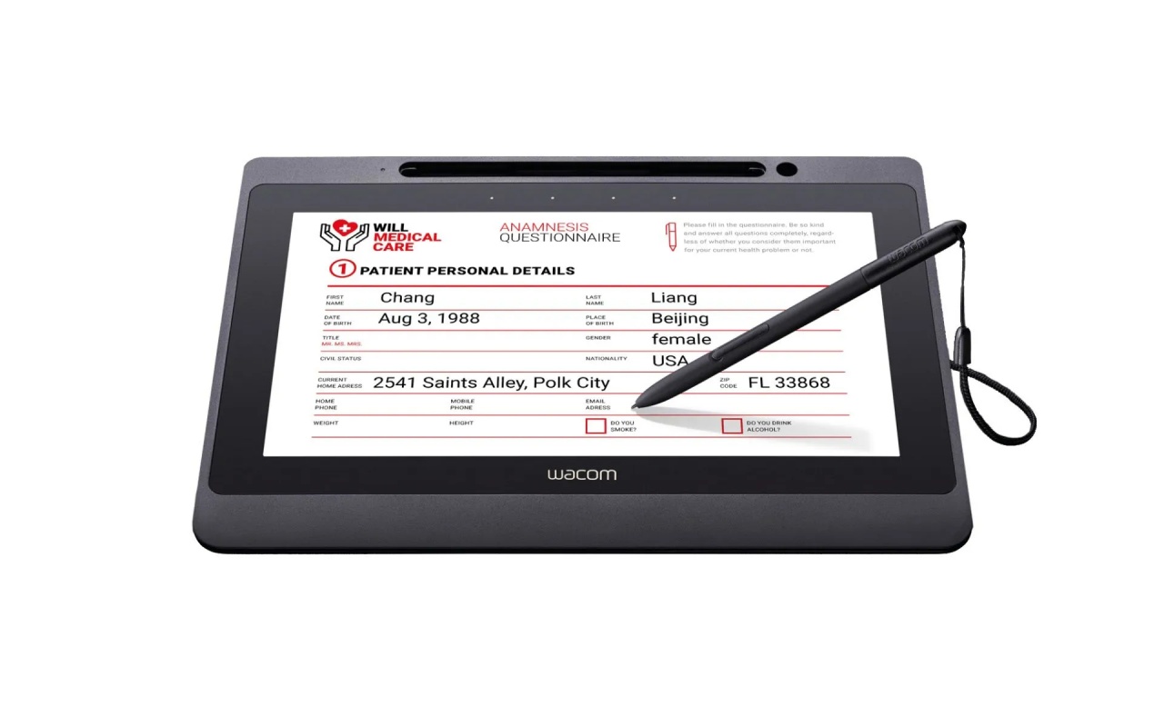 Wacom Signature Set DTU-1141B + Sign Pro PDF Standard T2