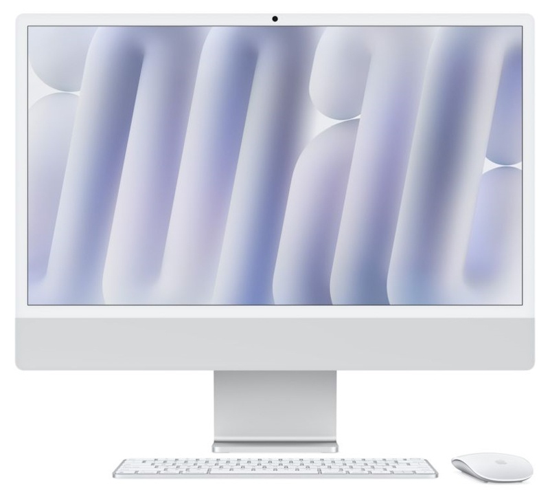 iMac 24-inch, 4.5K Retina display, Apple M4 10C CPU/10C GPU/16GB/512GB SSD - Silver