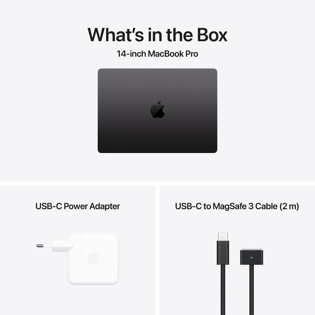MacBook Pro 14, M4 10C CPU/10C GPU/16GB RAM/1TB SSD - Space Black HR T4